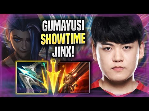 GUMAYUSI SHOWTIME WITH JINX! - T1 Gumayusi Plays Jinx ADC vs Jhin! | Season 2022