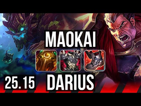 MAOKAI vs DARIUS (TOP) | NA Master | 25.15