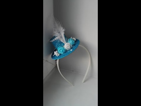 Шляпка из фоамирана своими руками, м.к./HAND MADE DIY