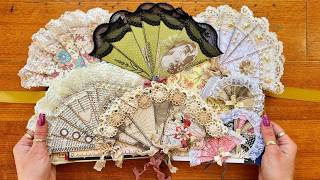 Super Easy and Quick Journal Idea - Paper Fans