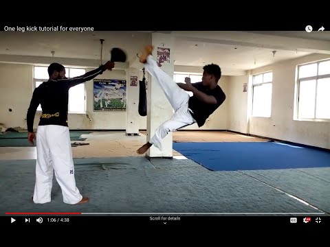One Leg Kick Tutorial