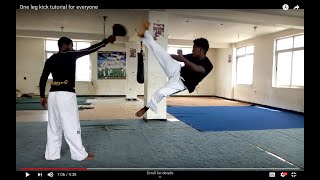 One Leg Kick Tutorial