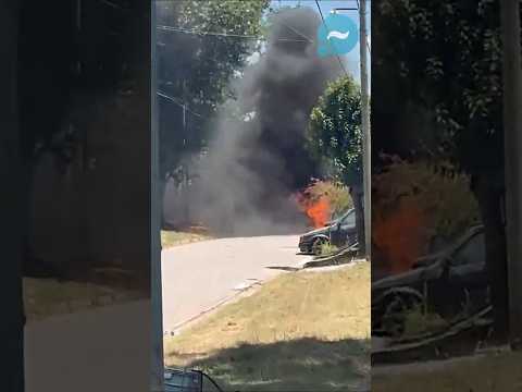 Tiroteo y quema de patrulleros en Máximo Paz