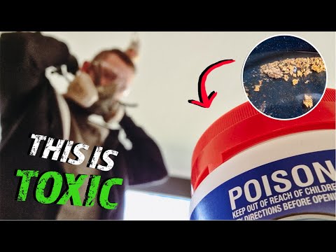 A Toxic but Easy Way to Remove Quartz Off Gold