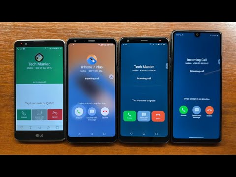 LG Stylo 2V vs Stylo 4 vs Stylo 5 vs Stylo 6 Incoming Calls with Styluses Life's Good Ringtone Sound