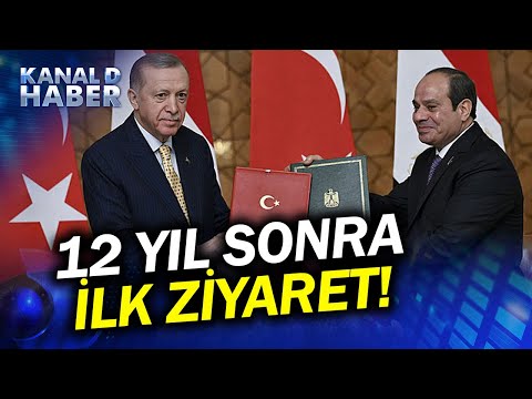 Devletin Zirvesi 12 Yıl Sonra Mısır'da! Erdoğan'dan Kahire'de Kritik "Gazze" Mesajları! #Haber