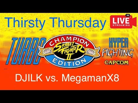 (TT10) Fightcade - [SF2HF] DJILK vs. MegamanX8 - 3/17/2023