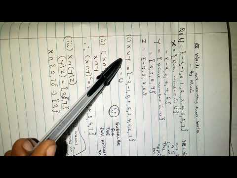 Set Laws application |Mulungushi University | MSM 111 tutorial sheet1 answered .