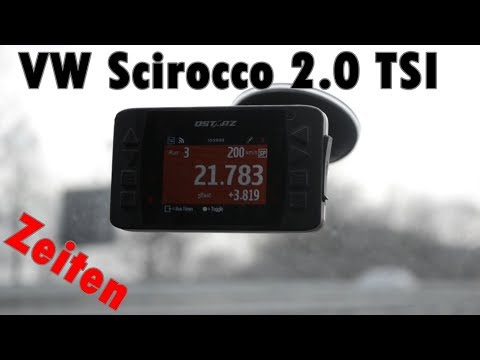VW Scirocco 2.0 TSI Zeiten + Stage 1 Tuning