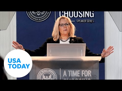 Liz Cheney urges Republicans to ditch 'domestic threat' Donald Trump USA TODAY