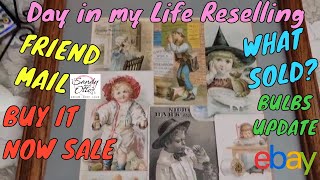 Additional Sales | Friend Mail | Buy It Now SALE | What Sold Vlog | Full-Time Reseller #thrifting