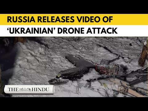 Russia releases video footage to challenge Kyiv over alleged drone attack
