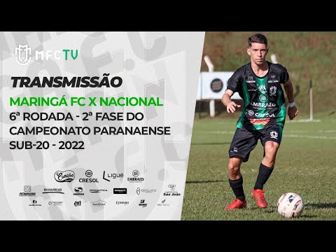 MARINGÁ FC 3 X 1 NACIONAL FC - Paranaense Sub 20 - 2022