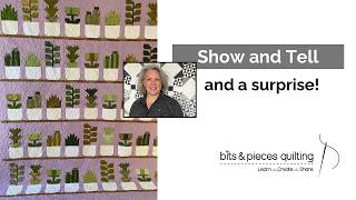 Show and Tell and the Upcoming Quilters' Challenge