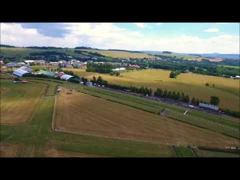 Dostihové centrum Světlá Hora z ptačí perspektivy