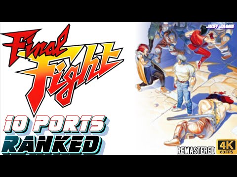 Which Version of Final Fight Did I Rank No.1? (4K Remaster) #finalfight #capcom #arcadegames 