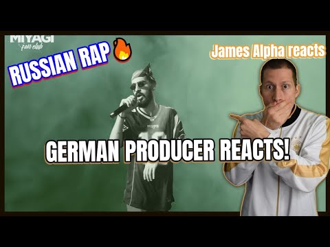 RUSSIAN RAP MUSIC REACTION I Miyagi - Runaway (Lyric video) 🔥 I GERMAN PRODUCER