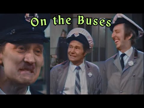 On The Buses Series 2  | colorized | full Series | full episode | classic sitcom