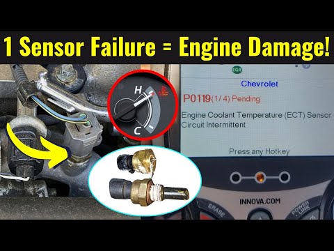 How to Diagnose a FAULTY Engine Coolant Temperature Sensor | 6 Signs Of A Failing ECT Sensor