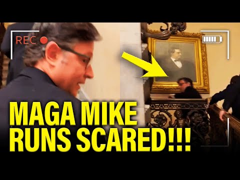 MAGA Mike PANICS IN PUBLIC as GOP Senate BETRAYS HIM