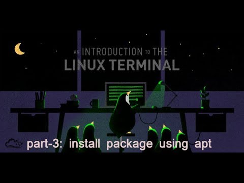 How to install software/package using terminal with apt in Ubuntu/Debian based Linux distros