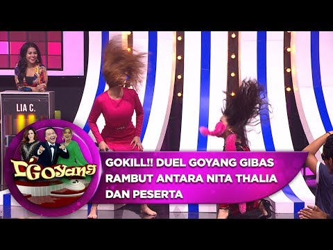 GOKILL!! DUEL GOYANG GIBAS RAMBUT Antara Nita Thalia Dan Peserta - D'Goyang (20/8)