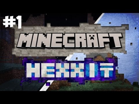 Minecraft Hexxit: E1 - An Adventure Awaits!
