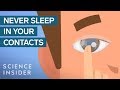 What Happens When You Sleep In Your Contact Lenses