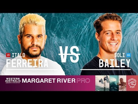 Italo Ferreira vs. Soli Bailey - Round of 32, Heat 1 - Margaret River Pro 2019