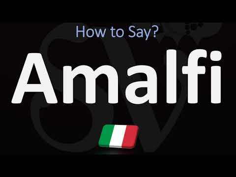 How to Pronounce Amalfi? (CORRECTLY)