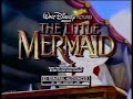 The Little Mermaid Commercial 1989