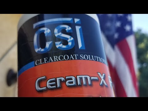 BEST car polish, period! CSI CeramX; 1 step clean up