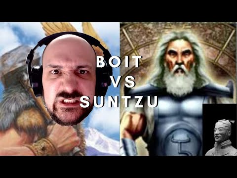 1v1 Boit (Thor) vs Sun-Tzu (Oranos) - Fighting the Master Military Strategist (Game 2)