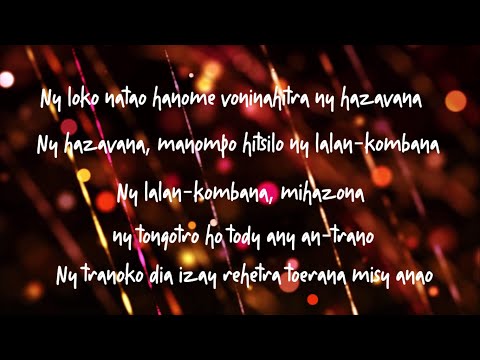 Reko Fy & His Band  - MISY ANAO - [ Parole ]│by Lyrics Mada 2019 version COVER