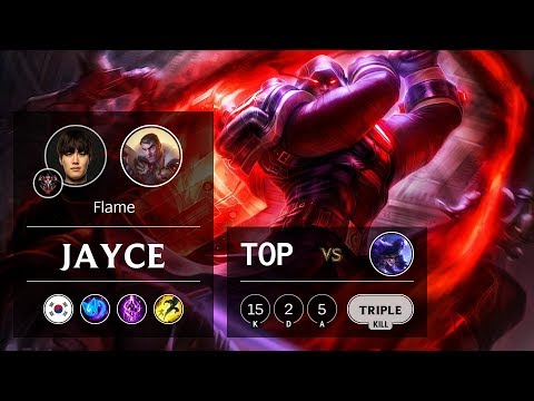 Jayce Top vs Ryze - KR Grandmaster Patch 9.9