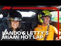 IN FULL: Lando Takes Michelle Rodriguez For A Fast And Furious Lap In Miami! | F1 Pirelli Hot Laps