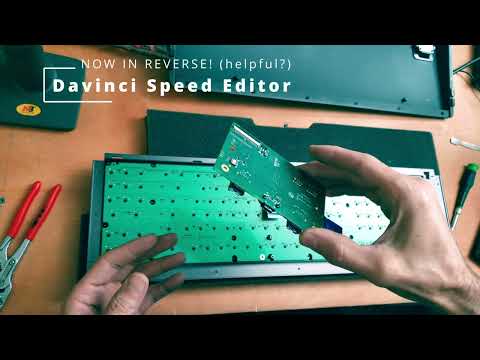 Davinci Speed Editor Keyboard Opened up - Emergency repair