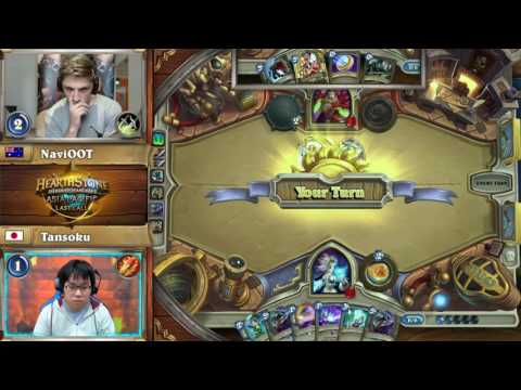 NaviOOT's miracle Rogue versus Tansoku's Yogg tempo mage