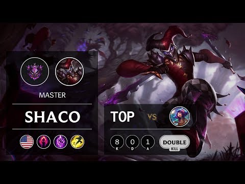 Shaco Top vs Neeko - NA Master Patch 9.20