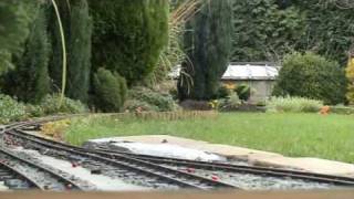 preview picture of video 'Aireside Garden Railway ride 2007'