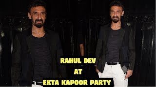 Rahul Dev at Ekta Kapoor Party After Screening Web Series The Test Case video