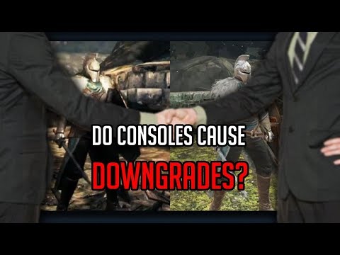 Do consoles cause downgrades? Do consoles hold the PC back?