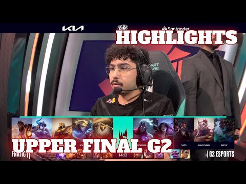 G2 vs FNC - Game 2 Highlights | Upper Final LEC Summer 2024 Playoffs | G2 Esports vs Fnatic G-2