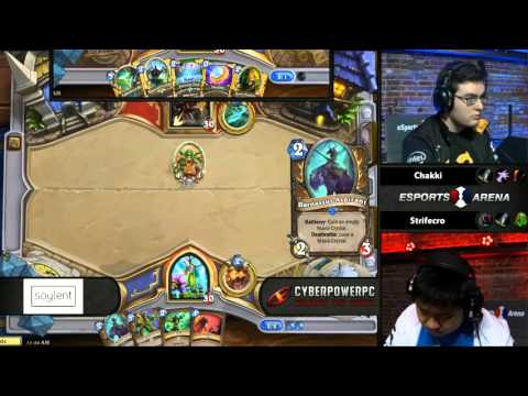 Strifecro vs. Chakki - $25k Hearthstone Invitational Quarterfinals