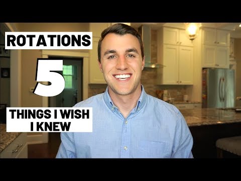 5 THINGS I WISH I KNEW BEFORE ROTATIONS | PA SCHOOL