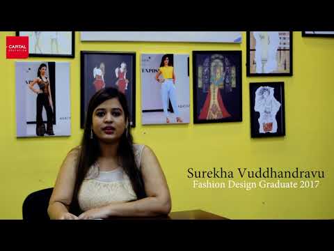 Surekha Vuddhandravu, Professional Diploma in Fashion Design Graduate at Capital