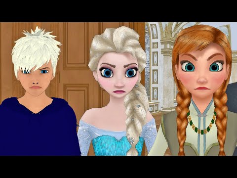 Queen & Princess P16.28 -JackElsaFrozenAnna - LetItGo - Music - Trailer - Emotional -Cat & Dog