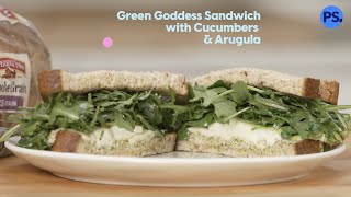 Green Goddess Sandwich | Quick & Easy 5-Minute Meal | POPSUGAR Food by POPSUGAR Food