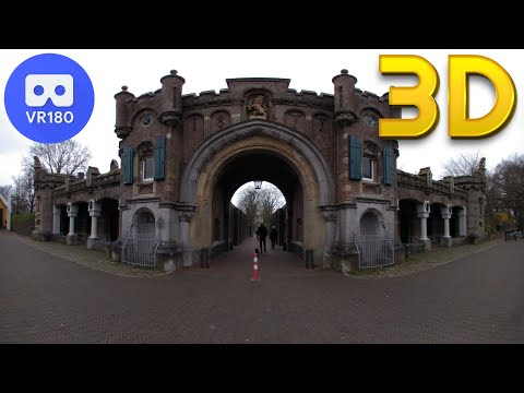 [3D] [VR180] Visit of Naarden, The Netherlands