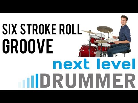 Free Drum Lesson: 6 Stroke Roll Groove